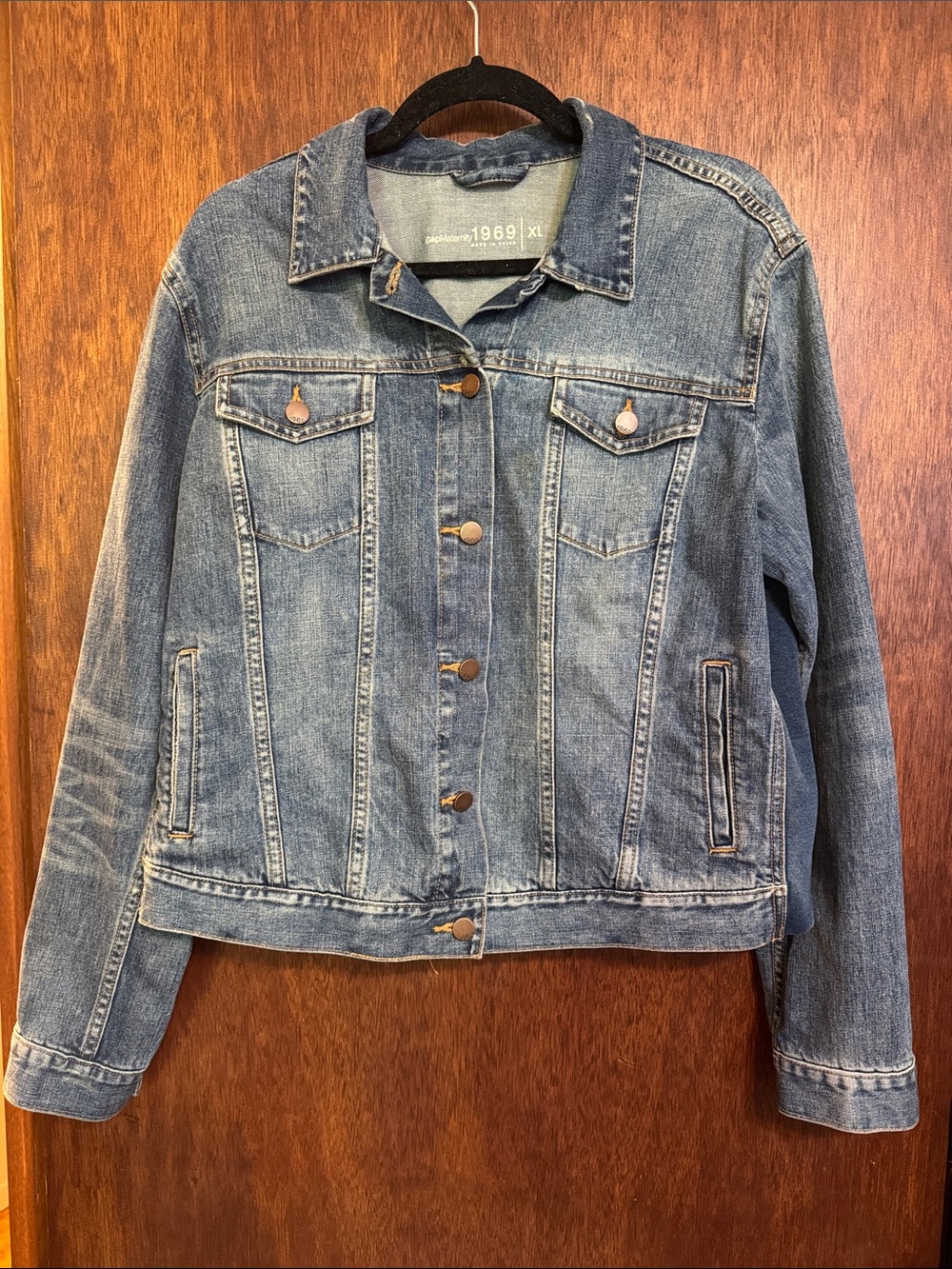 Gap Maternity Denim Jacket - women’s size XL